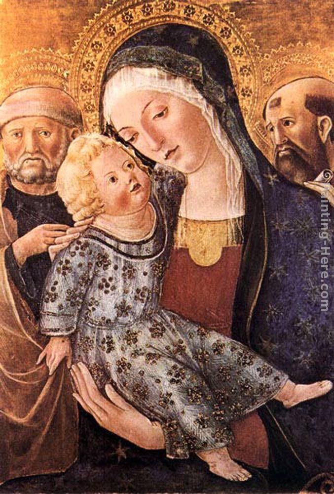 Francesco Di Giorgio Martini Madonna with Child and Two Saints
